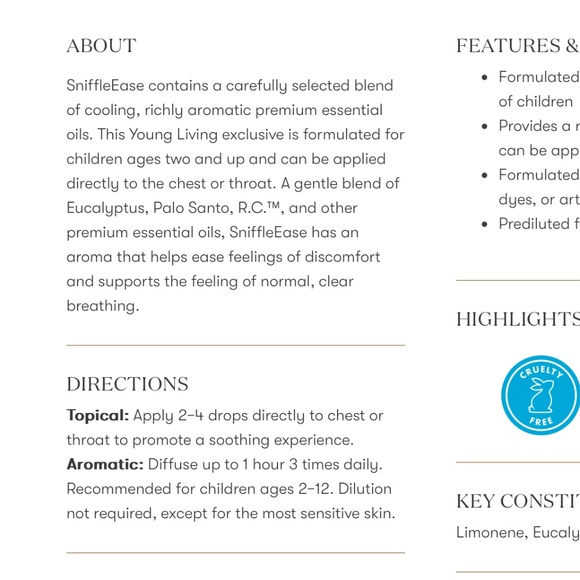 NWT UNOPENED SleepyIze and SniffleEase BUNDLE DUO Young Living - Picture 3 of 9